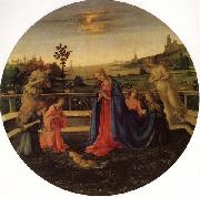 Filippino Lippi Adoration of the Christ Child France oil painting reproduction